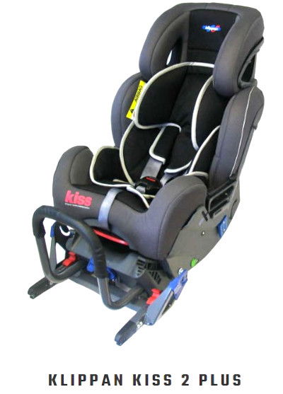 Silla de coche a cotramarcha Klippan Kiss 2 Plus